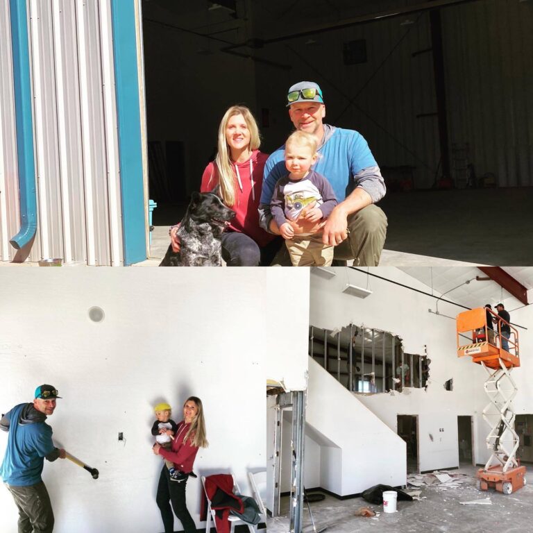 Sebastiaan Zuidweg and Laura Chase and child