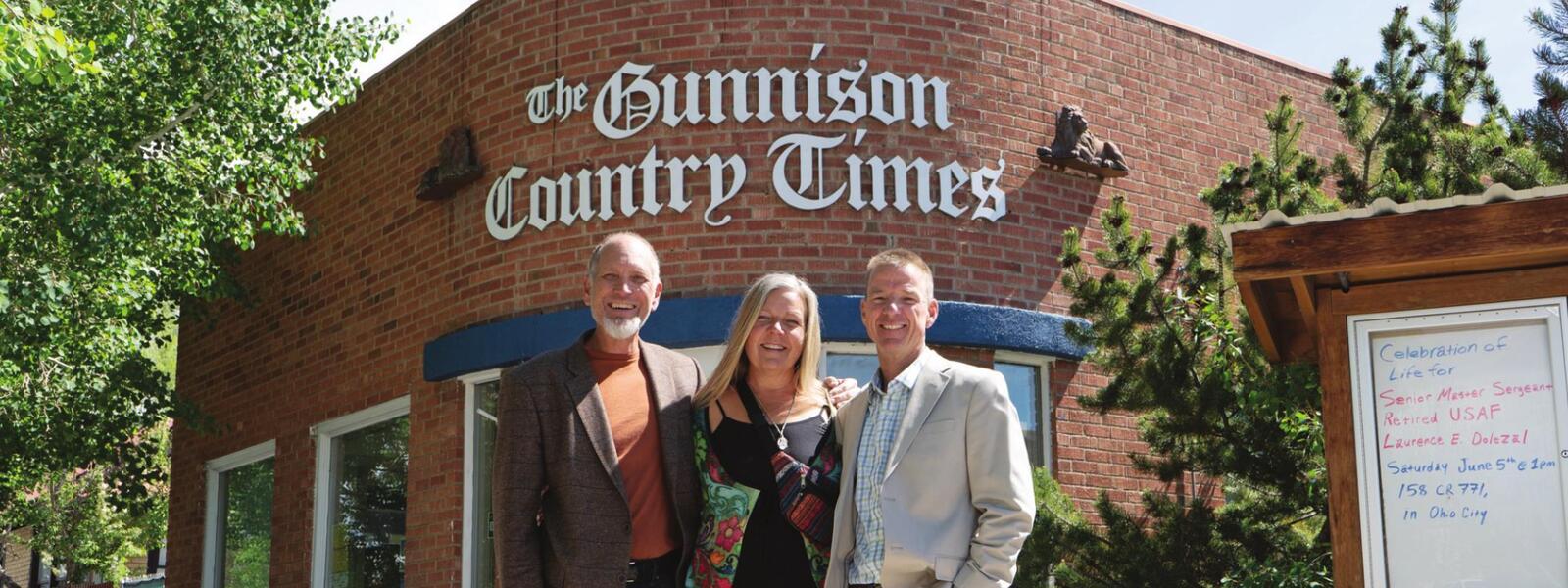 The Gunnison Country Times is a local newspaper based in Gunnison, Colorado.