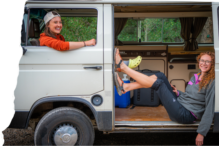Founders of Gnara, formerly known as SheFly, an outdoor industry startup in Colorado.