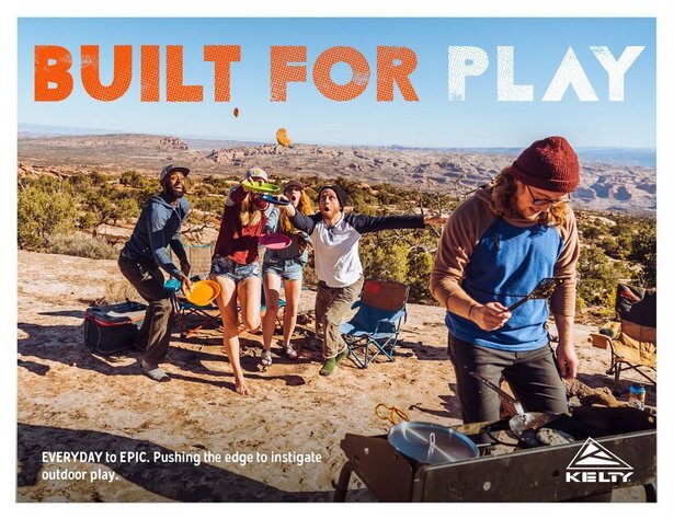 Written: Built for play. People are enjoying the outdoors